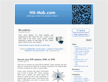 Tablet Screenshot of hit-mob.com
